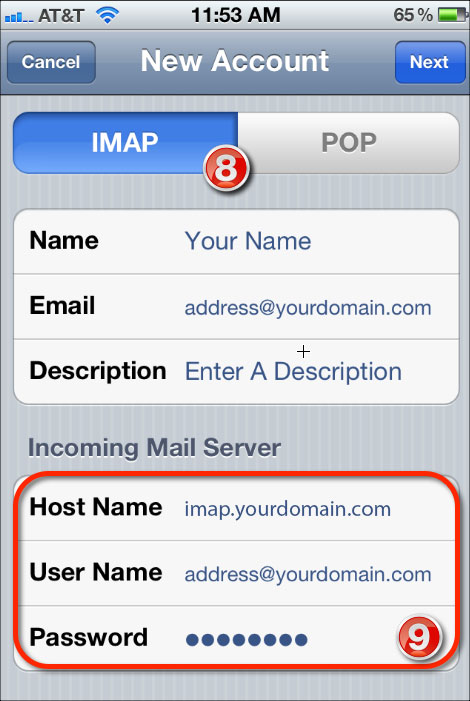 How do I set up mail on my iphone- tech_8 9