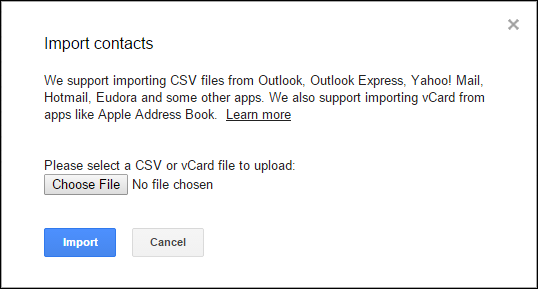 How to export contacts from outlook to gmail step 10