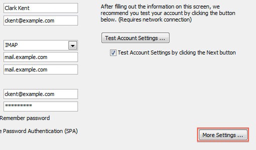 How to Setup Outlook 2010 step 5