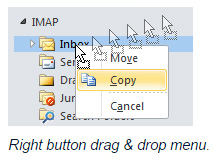 How to change from IMAP to POP3 account step 2