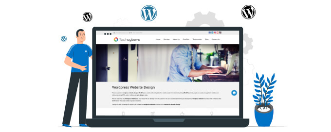 Advantages of wordpress website design